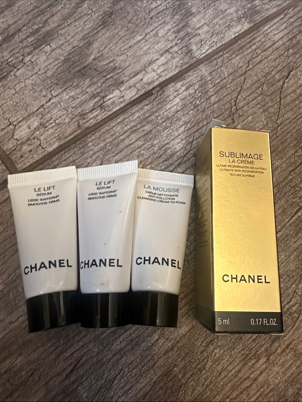 CHANEL Sublimage La Crème  Le Lift Serum & la Mousse minis